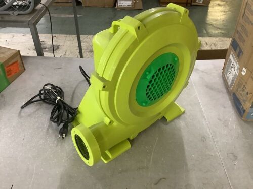 Indoor/Outdoor 950-Watt Inflatable Blower Fan 1.25 HP Air Blower Pump Fan for Bounce House
