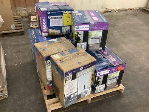 Pallet of ACs & Dehumidifiers - Uninspected
