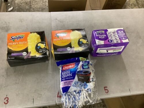 Lot of Household Cleaning Supplies