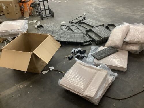 Wicker Patio Furniture Pieces - Incomplete Set, No Hardware
