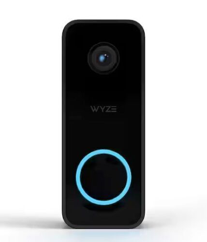 Wyze Wired Video Doorbell v2, 2K HD Video with Head-to-Toe view, 2-way Audio, Night Vision, Voice Assistants
