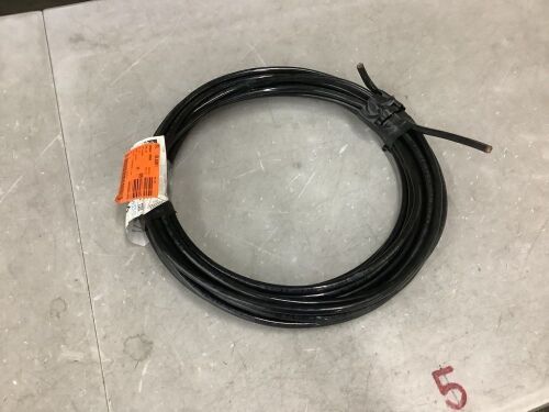 Cerrowire 3 Gauge Black Stranded Copper THHN Wire, 47 ft