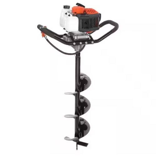 Vevor Post Hole Digger, 43cc 1250W Auger Post Hole digger, Gas Powered Earth Digger with 8 in. Earth Auger Drill Bit