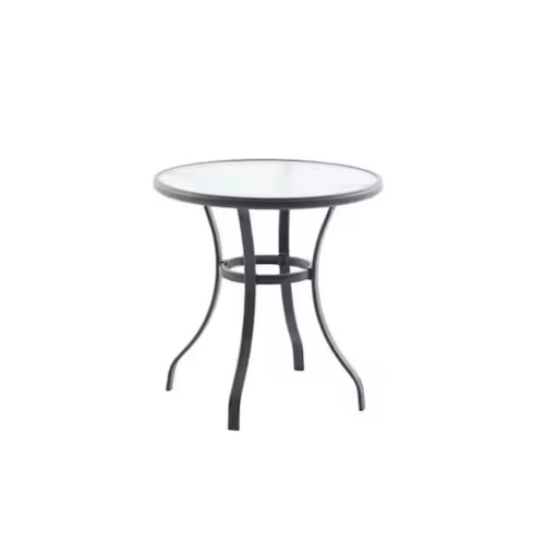 StyleWell Dark Taupe 28 in. Round Outdoor Bistro Table