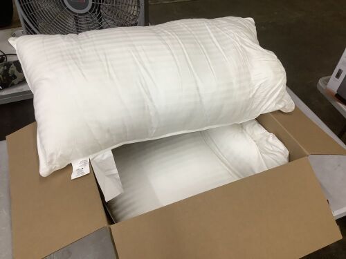 Lot of (2) Beckham Hotel Collection Down Alternative Pillows