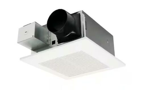 Panasonic WhisperFit DC, Pick-A-Flow 50,80,110 CFM ENERGY STAR Quiet Ceiling Bathroom Exhaust Fan w/Flex-Z Fast Install Bracket
