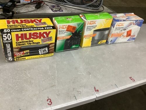 Lot of Trash Bags