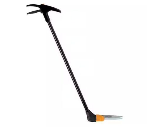 Fiskars 36 in. Long Handle Swivel Grass Shears and 4.5 in. Steel Blade