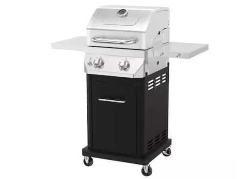NexGrill 2 Burner Propane Gas Grill in Black