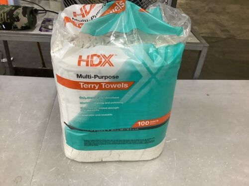 HDX Multi-Purpose Terry Towels, 100 Pack