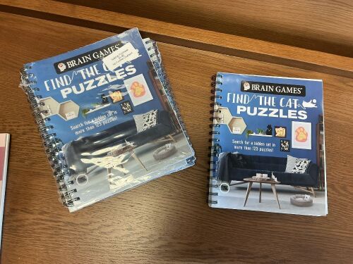 Find The Cat Puzzle Books, Lot Of 10