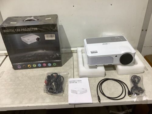 EUG Full HD LED Projector  - Lot 73