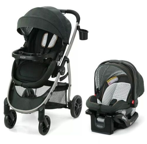 Graco Modes Pramette 3-in-1 Travel System with SnugRide Infant Car Seat, Britton - Lot 104