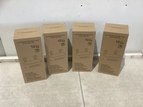 Lot of (4) Bathroom Storage Caddy - Lot 131