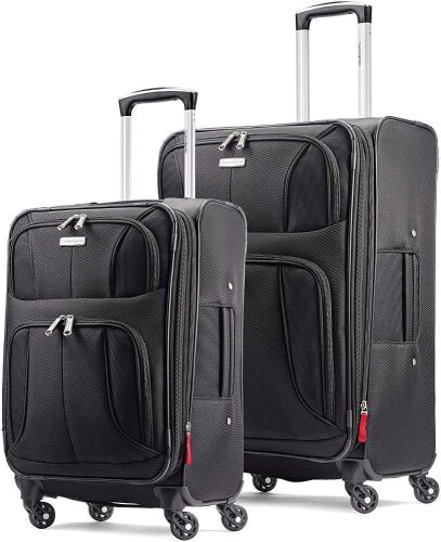 Samsonite Aspire Xlite Softside Expandable Luggage with Spinner Wheels, 2-Piece Set 25" & 20" - Lot 171