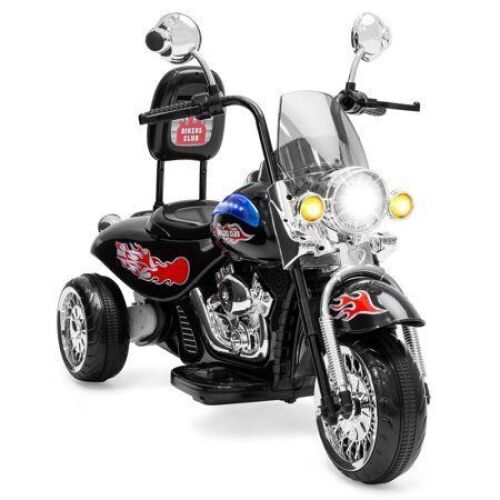  12V Kids Ride-On Motorcycle Chopper w/ Built-In Music, MP3 - Lot 173