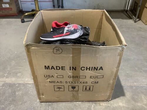 Lot of (14) Black & Red Shoes, Size 40 - Lot 380