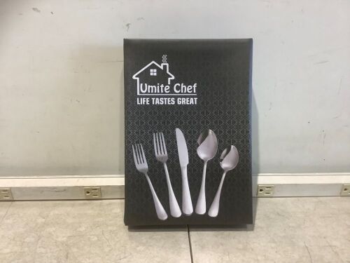 Umite Chef 40 Piece Flatware Set for 8  - Lot 450