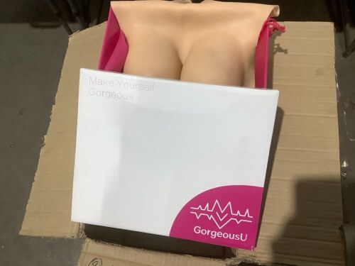 Lot of (8) GorgeousU Silicone Breast Plates  - Lot 515