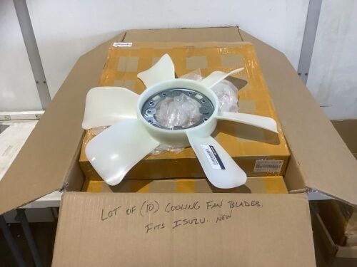 Lot of (10) Isuzu Truck Cooling Fan Blades - Lot 530