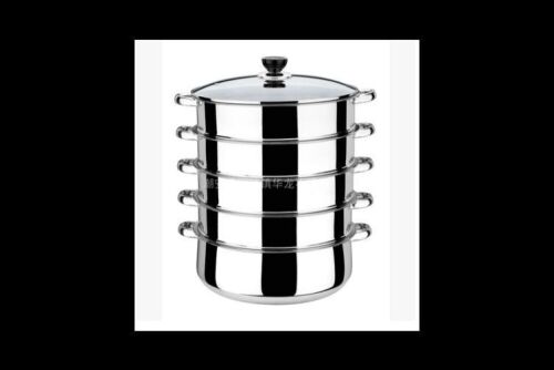 5 Tier Stainless Steel Steam Pot  - Lot 531