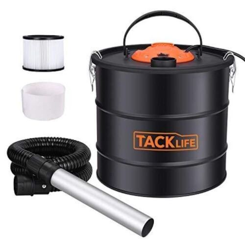 TACKLIFE 800W Ash Vacuum Cleaner 5 Gallon Capacity Bagless  - Lot 623
