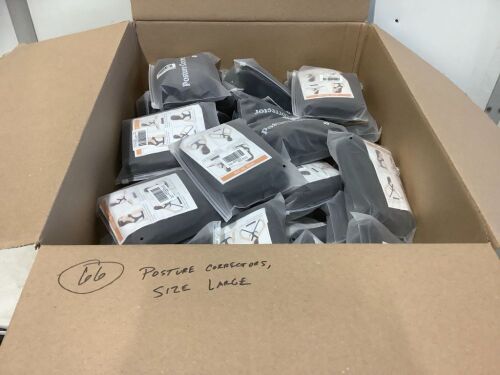 Lot of (66) Posture Correctors, Large  - Lot 762