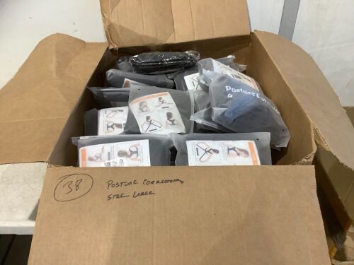 Lot of (38) Posture Correctors, Large  - Lot 791