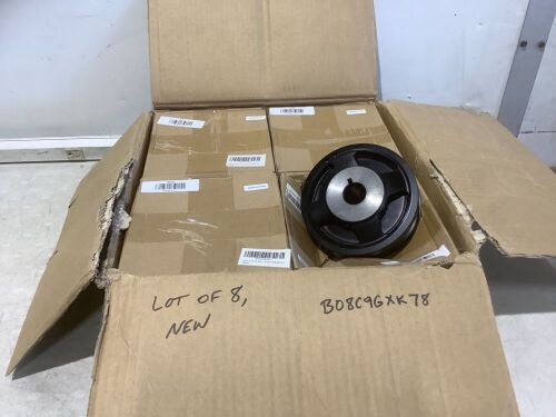 Lot of (8) BOXI Harmonic Balancer Crankshaft Pulley Compatible with Select 2004-2008 Chevrolet Aveo, 2007-2008 Chevrolet Aveo5, 2010 Pontiac G3, 2009 Suzuki Equator Base - Lot 910