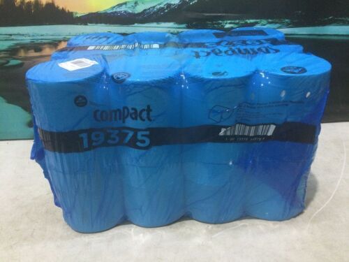 Compact Coreless 2-Ply Recycled Toilet Paper, 36 Rolls  - Lot 1192