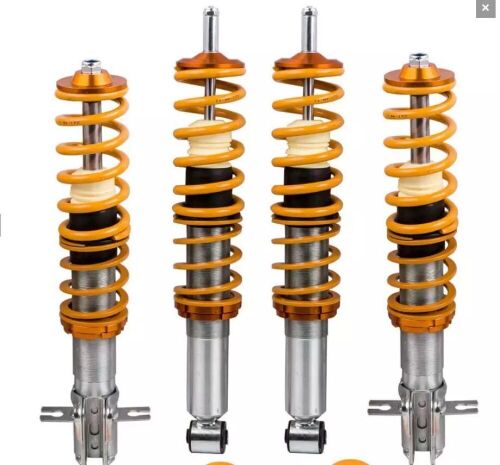 Maxpeedingrods Adjustable Height Shock Absorber Full Coilover Suspension for VW Volkswagen Golf MK1 - Lot 1199