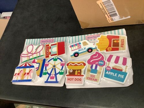 Case of Bullseye's Playground Scene Props Play Sets