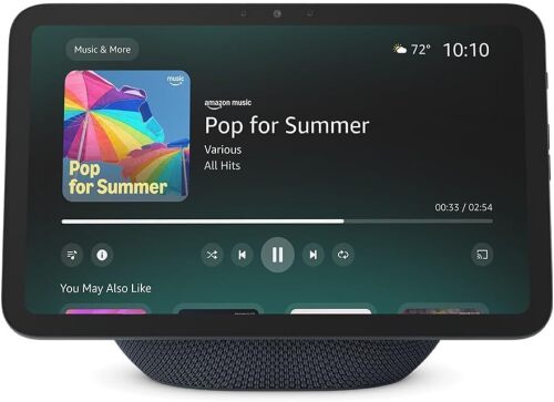 Amazon Echo Show 8, Vibrant HD 8.7" display with spatial audio, Designed for Alexa+