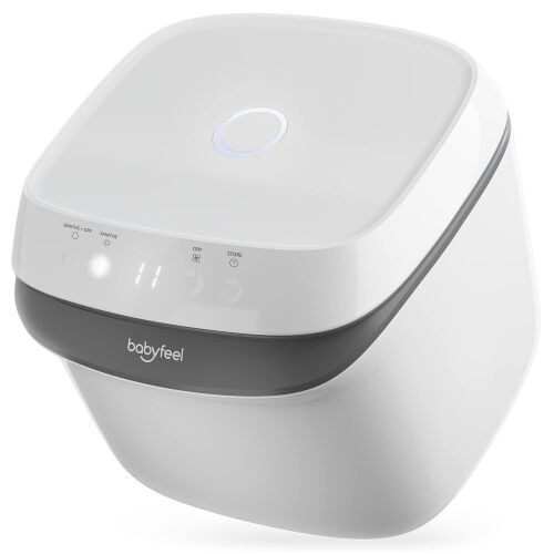 UV Light Sanitizer, UV Box Sanitizer, Conveniently Sanitizes in Minutes, Large Capacity, No Cleaning Required, Touch Control