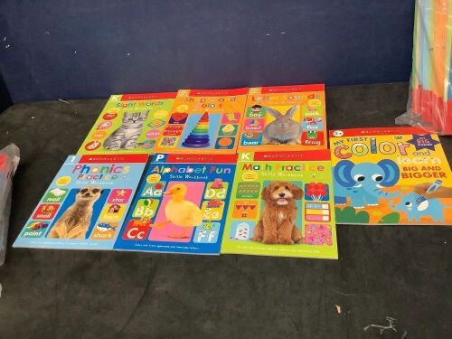 30 Scholastic Skills Workbooks