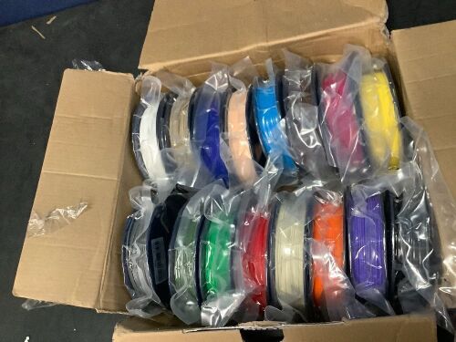 SUNLU PLA Filament 16 Color Bundle Multicolor