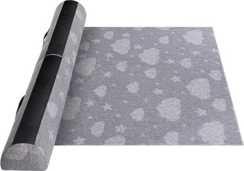 Foam Foldable Bed Bumper Guard with Dual Non-Slip Pads for Toddlers
