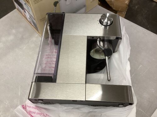 AIRMSEN Espresso Machine with Burr Grinder, 20 Bar, Milk Frother Steam Wand