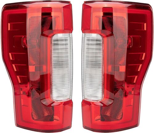Tail Light Assembly Pair Compatible With 2017-2019 Ford F-250 F-350 Super Duty