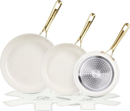 Chef Power Ceramic Skillet Set