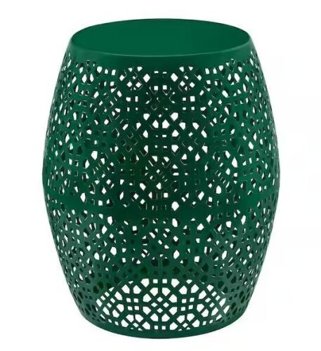 Hampton Bay Metal Cut Out Garden Stool