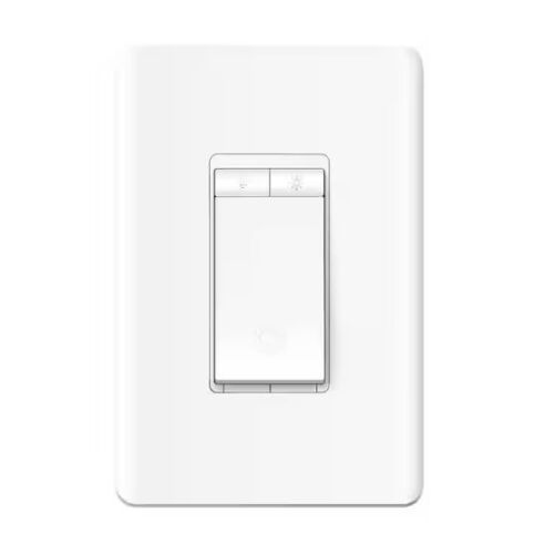TP-LINK Tapo Smart Wi-Fi Light Dimmer Switch with Matter in White