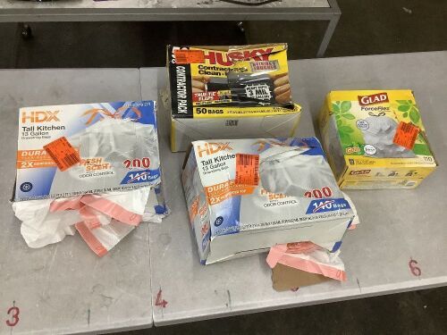 Lot of Trash Bags