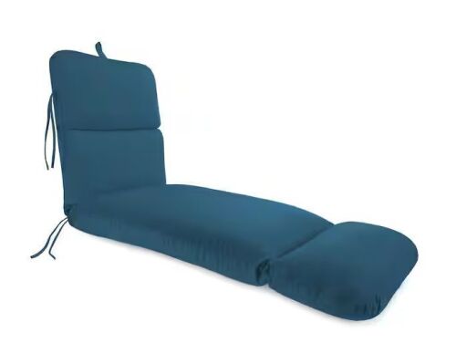 74 in. L x 22 in. W x 5 in. T Rectangular Outdoor Chaise Lounge Cushion