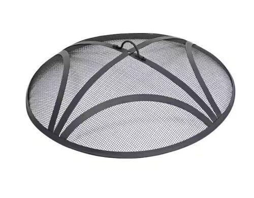 Sunnydaze 24 in. Steel Mesh Fire Pit Screen