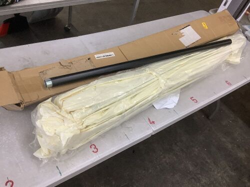 9' Double-Layer Patio Umbrella with Fringe