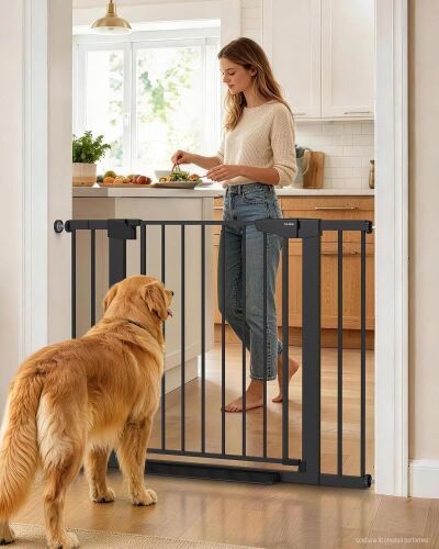 Cumbor 43.3" Auto Close Safety Gate