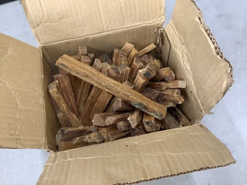 Pure Garden 10 lbs. Fatwood Firestarter Kindling Sticks Box