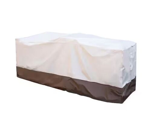 78 in. L x 31 in. W x 29 in. H Beige Patio Furniture Cover