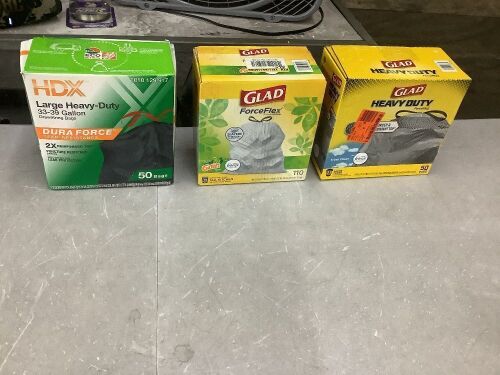 Lot of Trash Bags